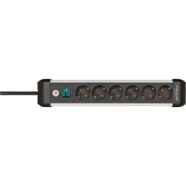 Brennenstuhl 1391030600 Premium-Alu-Line 6-fach 3m silber