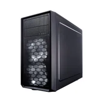 Fractal Design Focus G Mini mATX Gaming Gehäuse mit Seitenfenster. schwarz