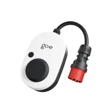 go-e Charger Gemini flex Wallbox 22kW, 32A CEE rot Stecker, weiß