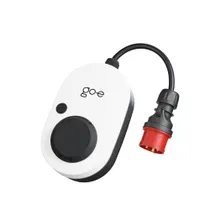 go-e Charger Gemini flex Wallbox 11kW, 16A CEE rot Stecker, weiß