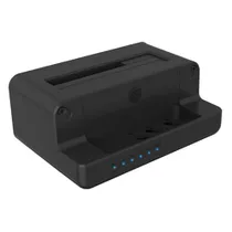 ICY BOX IB-2914MSCL-C31 Docking & CloneStation für M.2 NVMe/2.5/3.5, USB 3.2 G2 Type-C/Type-A, schwarz