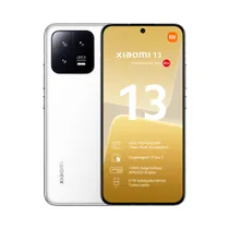 Xiaomi 13 5G Dual-Sim EU Google Android Smartphone in white  with 256 GB storage
