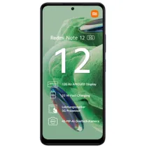Redmi Note 12 5G Dual-Sim EU Android™ Smartphone in grau  mit 128 GB Speicher