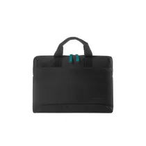 Tucano Smilza, schlanke Laptoptasche für 13/14 Zoll, schwarz