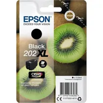 Epson T02G1 "Kiwi" Clara Premium XL Ink Single Pack Schwarz 13.8ml