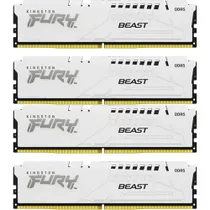 Kingston Fury Beast White XMP 128GB DDR5 5600, CL40, (4x32GB), KF556C40BWK4-128