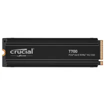 Crucial T700 2TB, PCIe Gen5 NVMe, M.2 2280, inkl. Kühlkörper