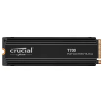 Crucial T700 2TB, PCIe Gen5 NVMe, M.2 2280, inkl. Kühlkörper