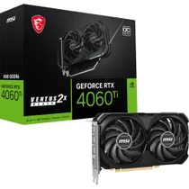 MSI GeForce RTX 4060 Ti VENTUS 2X BLACK 8G OC 8GB