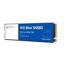 WD Blue SSD SN580 2TB M.2 PCIe 4.0 NVMe