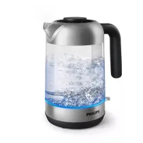 Philips HD9339/80 Wasserkocher Viva Glas, glas/edelstahl