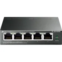 TP-Link TL-SG105PE 4x GB-LAN,  PoE+