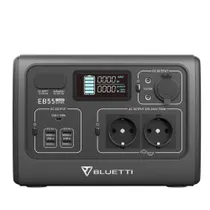 BLUETTI Tragbare Powerstation EB55, 537Wh m. 2 700W AC Ausg.