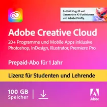 Adobe Creative Cloud All Apps | Studenten & Lehrer | Download & Produktschlüssel