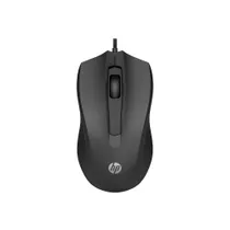 HP 100 Maus Schwarz kabelgebunden