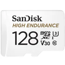 SanDisk High Endurance microSDHC 128GB + SD Adapter