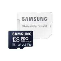 Samsung PRO Ultimate 128 GB microSD-Speicherkarte mit SD-Karten-Adapter