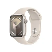 Apple Watch Series 9 Aluminium 41mm polarstern (Sportarmband polarstern) S/M