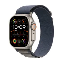 Apple Watch Ultra 2 Cellular Titanium 49mm (Alpine Loop blau) Medium