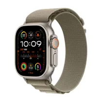 Apple Watch Ultra 2 Cellular Titanium 49mm (Alpine Loop oliv) Medium