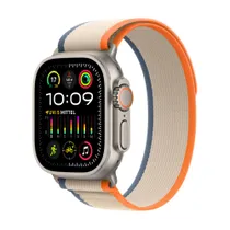 Apple Watch Ultra 2 Cellular Titanium 49mm (Trail Loop orange/beige) M/L