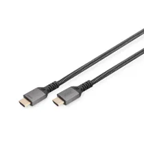 DIGITUS 8K Premium HDMI Kabel mit Aluminumgehäuse, 3m 