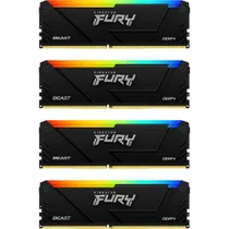 64GB (4x16GB) KINGSTON FURY Beast RGB DDR4-3200 CL16 RAM Gaming Arbeitsspeicher