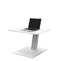 Humanscale QuickStand Eco Laptop Steh-/Sitzarbeitsplatz, weiß