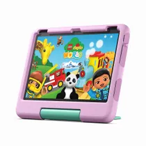 Amazon Fire HD 10 Kids Kinder Tablet, 32 GB, Rosa, für Kinder ab Vorschulalter