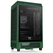 Thermaltake The Tower 200 Gaming PC Gehäuse Mini-ITX Grün Seitenfenster