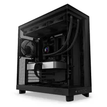 NZXT H6 Flow Mid-Tower Airflow Gaming Gehäuse Schwarz Glasfenster