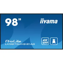 iiyama ProLite LH9875UHS-B1AG 247,7cm (98") 4K Digital Signage Monitor HDMI/DP