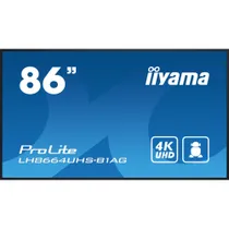iiyama ProLite LH8664UHS-B1AG 217,4cm (85,6") 4K Digital Signage Monitor HDMI