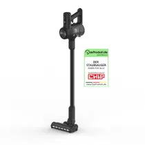 Der Staubsauger in Kooperation mit CHIP, kabelloser Bodenstaubsauger schwarz