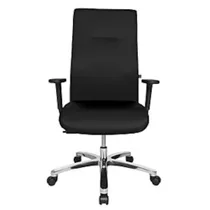 Topstar Operator-Drehstuhl BIGSTAR20, Punktsynchron-Mechanik, TF 150 kg, schwarz