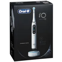 Oral-B iO Series 10 Elektrische Zahnbürste stardust white