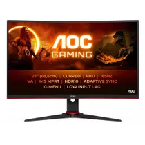 AOC C27G2E 68,6cm (27") FHD VA Gaming Monitor Curved 16:9 HDMI/DP/VGA 165Hz Sync