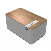 Klipsch The Three PLUS Premium Bluetooth-Lautsprecher walnuss