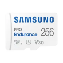 Samsung PRO Endurance 256 GB microSD-Speicherkarte mit SD-Adapter