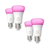 Philips Hue White & Color Ambiance E27 806lm 75W, 4er Pack
