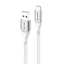 ALOGIC Super Ultra USB 2.0 USB-C auf USB-A Kabel 30cm silber