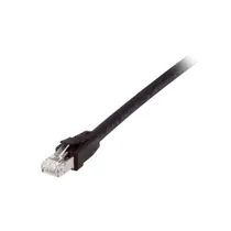 EQUIP 608050 Cat 8.1 S/FTP Patchkabel, 1.0m, Schwarz