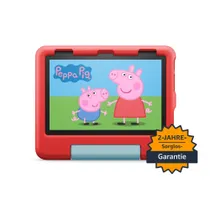 Amazon Fire HD 8 Kids Tablet (2022) WiFi 32GB mit Hülle rot