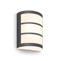 Philips Outdoor Ultra-Efficient Python Wandleuchte 3.8W, 2700 Kelvin, anthrazit 