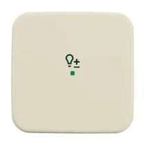 BUSCH JAEGER Wippe 1-fach, mit Symbol "Dimmer" Symbol "Dimmer" weiß 