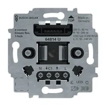 BUSCH JAEGER e-contact-Einsatz flex 1-fach 230 V 