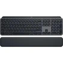 Logitech MX Keys S US-Layout, inkl. MX Palm Rest, graphite