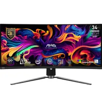MSI MAG 341CQPDE QD-OLED 86,4cm (34") UWQHD Monitor Curved 21:9 HDMI/DP 175Hz