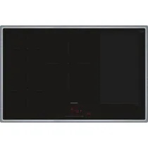 Siemens EX845HVC1E iQ700 Induktionskochfeld 80 cm Schwarz, Mit Rahmen aufliegend