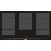 Siemens EX975LXC1E iQ700 Induktionskochfeld 90 cm Schwarz, Mit Rahmen aufliegend